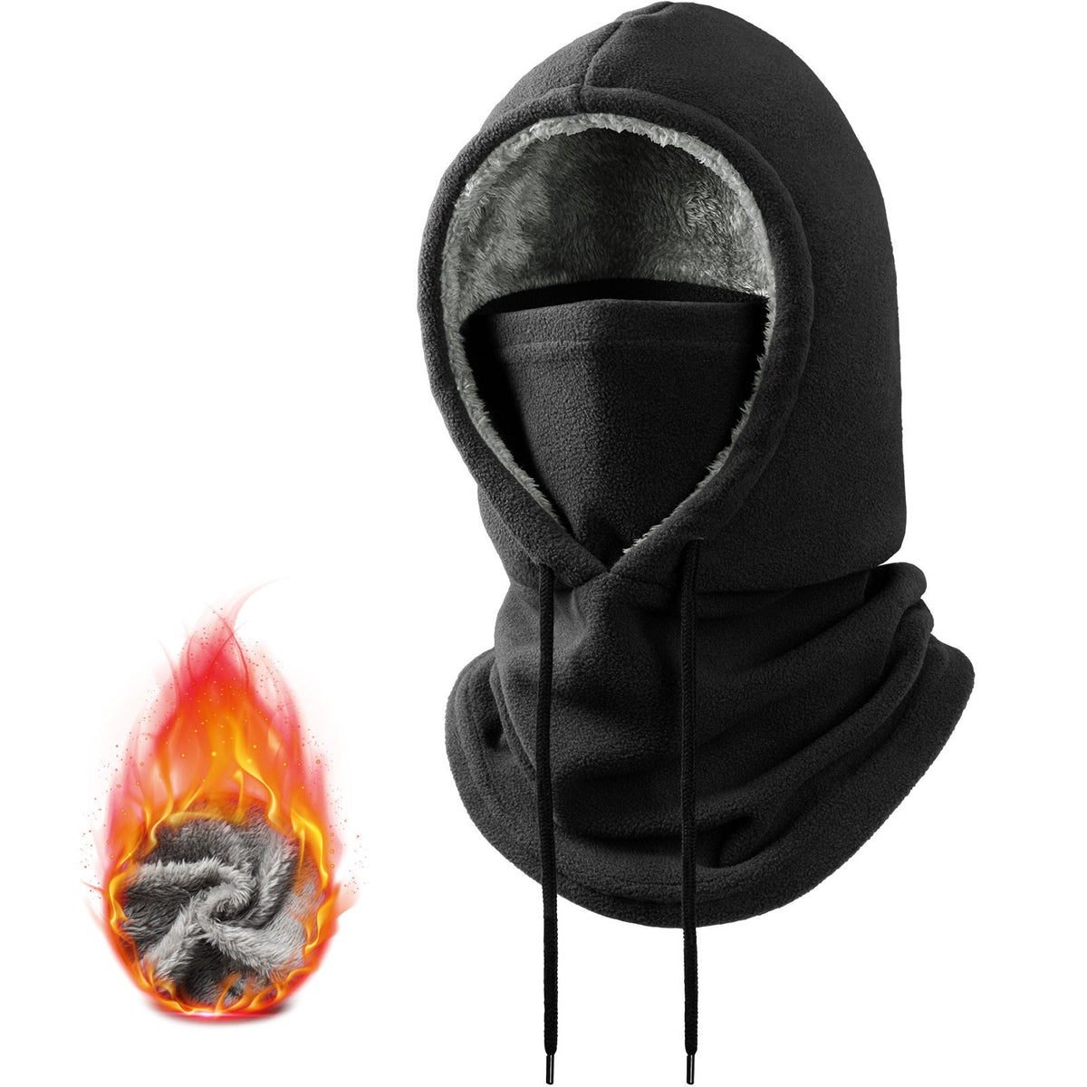 ❄️🧣 3-in-1 Winter Hooded Head Cover—Windproof