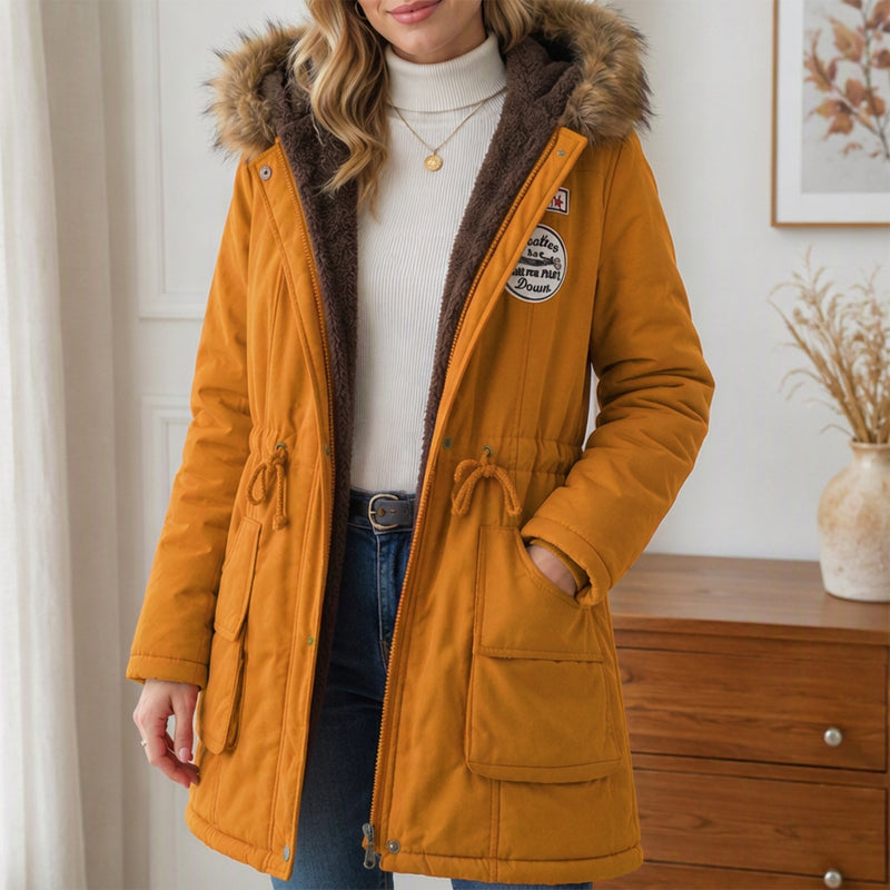 ๐งฅ Women's Parka Jacket โ ๐โ๏ธ Hooded Design & Warm Lining | Wind & Cold Protection, Easy Outings โจ