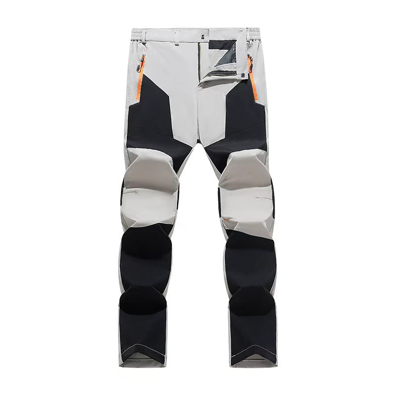 🔥Men's Waterproof Windproof Patchwork Hiking Pants