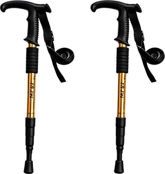 ⛰️ Last Day Special  ! ✨ Adjustable Aluminum Alloy Trekking Pole – Durable, Shock-Absorbing, Lightweight 🌲