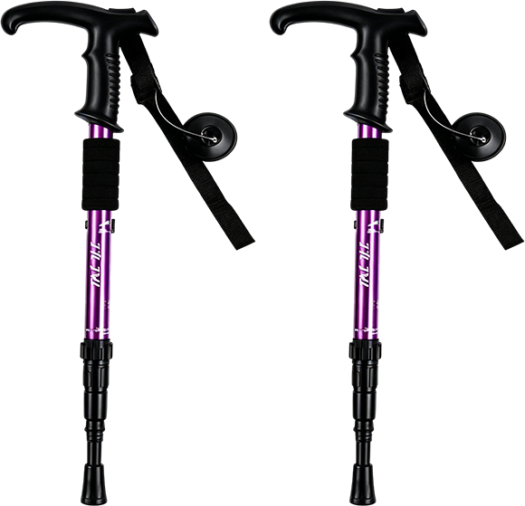 ⛰️ Last Day Special  ! ✨ Adjustable Aluminum Alloy Trekking Pole – Durable, Shock-Absorbing, Lightweight 🌲
