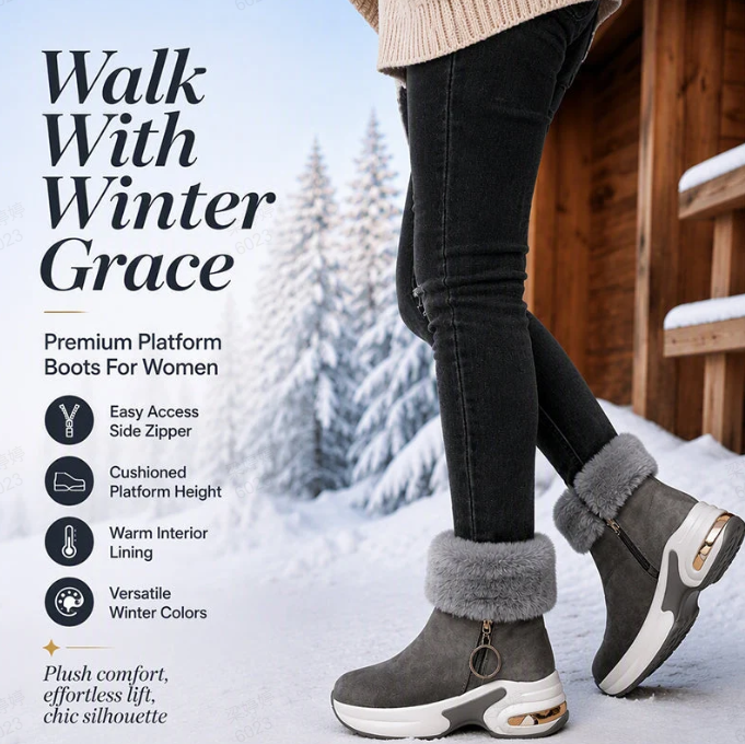 💖Women's Winter Warm Non-Slip Snow Boots
