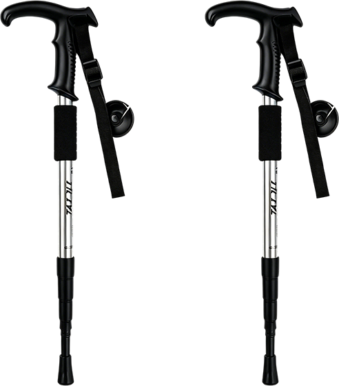 ⛰️ Last Day Special  ! ✨ Adjustable Aluminum Alloy Trekking Pole – Durable, Shock-Absorbing, Lightweight 🌲