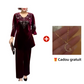 💞Set top și pantaloni din catifea cu strasuri pentru femei