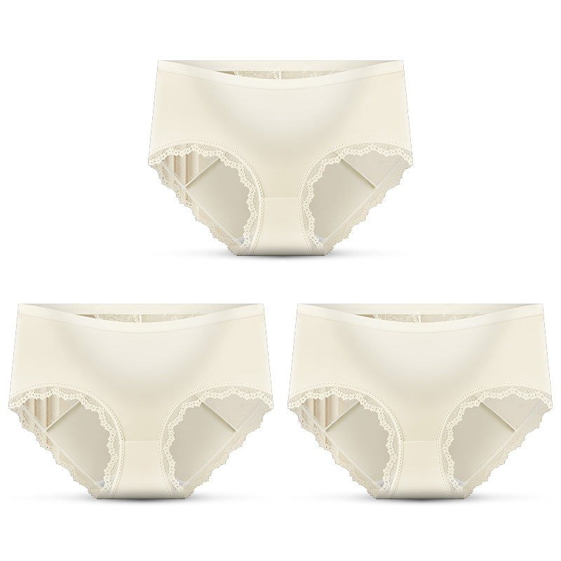🌸Women's Soft Lace Mid-Rise Panty