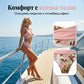 🌺 EU S-XL 🏖️ Дамски бикини комплект с флорален принт и висока талия 🌊👙