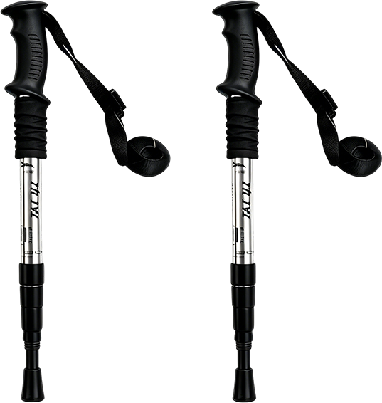 ⛰️ Last Day Special  ! ✨ Adjustable Aluminum Alloy Trekking Pole – Durable, Shock-Absorbing, Lightweight 🌲