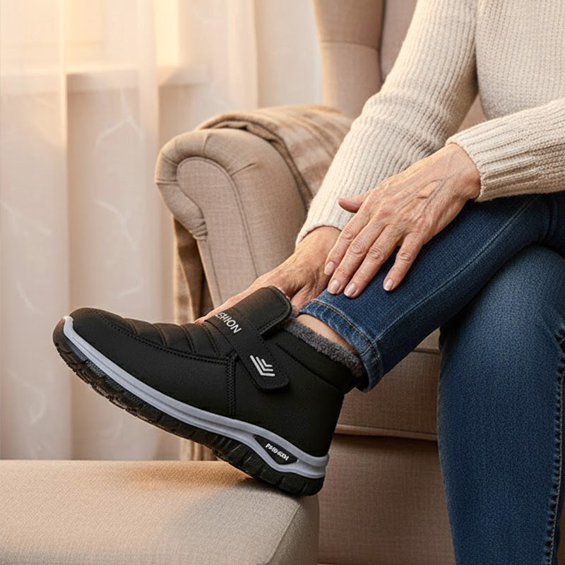 ❄️ Non-Slip Winter Warm Slip-On Sneakers | Cozy & Secure – Easy On/Off for Cold Days ✨