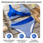 🔥 S–3XL 👙 Costum de baie din două piese, cu blocuri de culoare și dungi 🌊🏖️