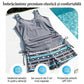 🩱 Tankini damă 2 piese cu imprimeu, costum de baie confortabil