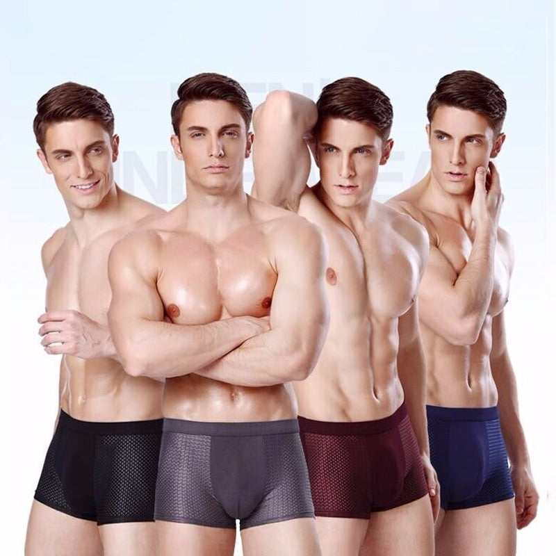 🩲Antibacterial mesh underwear – great value 4-pack!