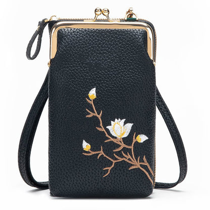 🔥👛Дамска чанта за мобилен телефон🌸