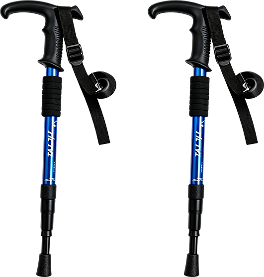 ⛰️ Last Day Special  ! ✨ Adjustable Aluminum Alloy Trekking Pole – Durable, Shock-Absorbing, Lightweight 🌲