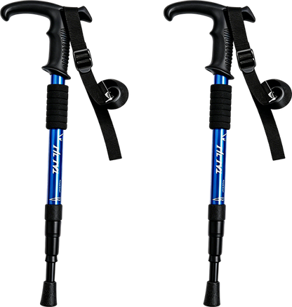 ⛰️ Last Day Special  ! ✨ Adjustable Aluminum Alloy Trekking Pole – Durable, Shock-Absorbing, Lightweight 🌲