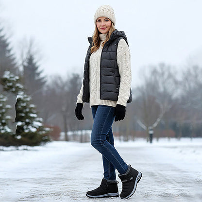 ❄️ Non-Slip Winter Warm Slip-On Sneakers | Cozy & Secure – Easy On/Off for Cold Days ✨