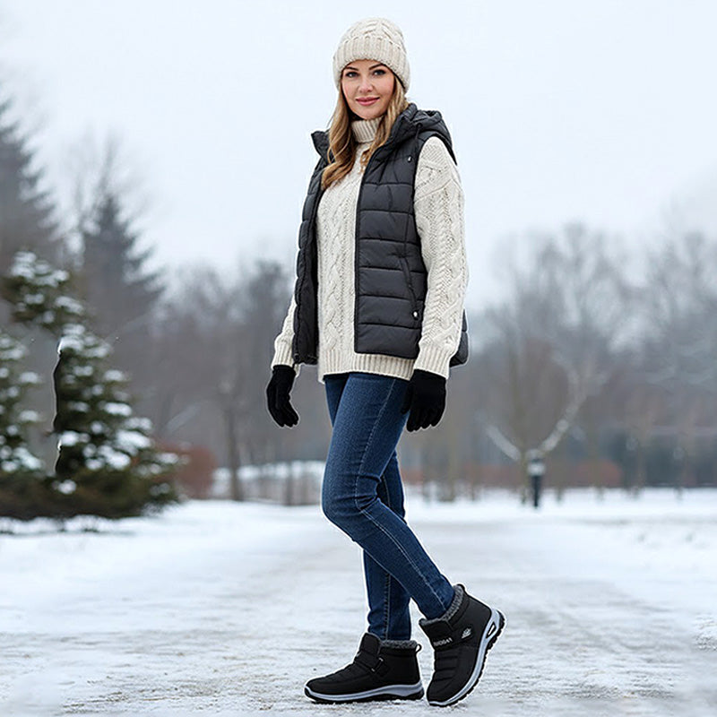 ❄️ Non-Slip Winter Warm Slip-On Sneakers | Cozy & Secure – Easy On/Off for Cold Days ✨