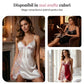 🔥✨ Cămașe de Noapte Erotică din Dantelă cu Fundiță – Seducție & Eleganță pentru Nopți Speciale! 🌙💋