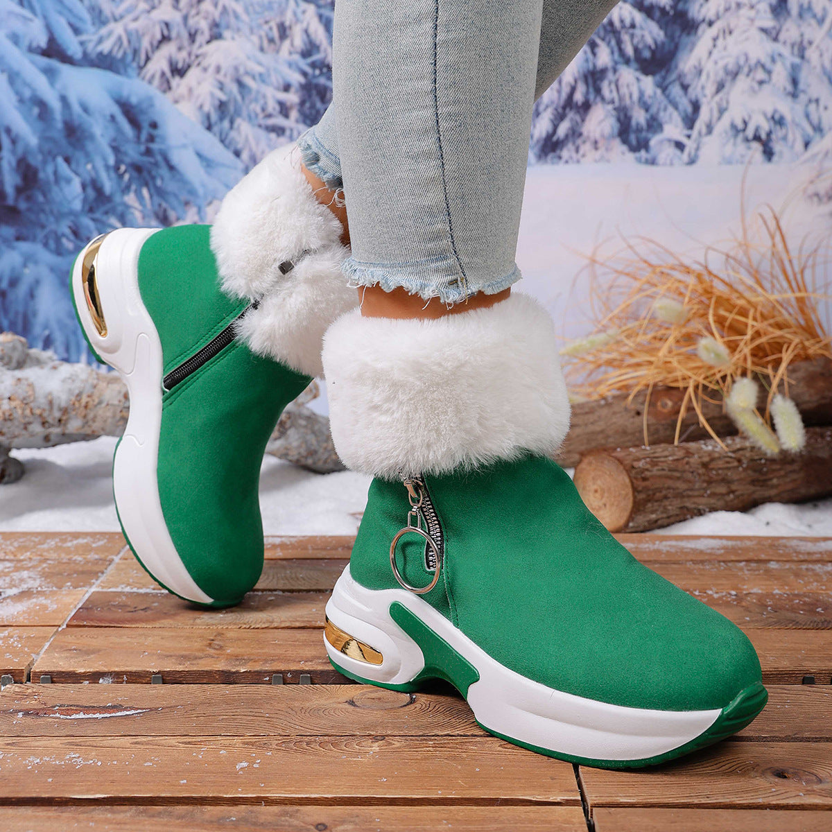 💖Women's Winter Warm Non-Slip Snow Boots