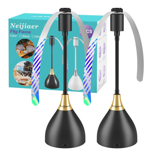 🌀 Inteligentny wentylator odstraszający muchy – zasilany przez USB/baterie, cichy, przenośny – bez much w każdym miejscu. 🏡✅