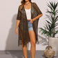🌸Cardigan larg din tricot pentru femei — cu franjuri ușoare realizate la croșetat, potrivit pentru primăvară, vară și toamnă