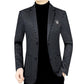 Jachetă de costum slim fit pentru bărbați