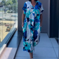 🌸Spring Specials💐 Women's Casual Elegant Printed V-Neck Dress