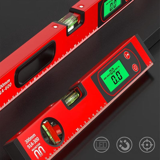 📐 Високопрецизен многофункционален магнитен нивелир с цифров LCD дисплей🧰