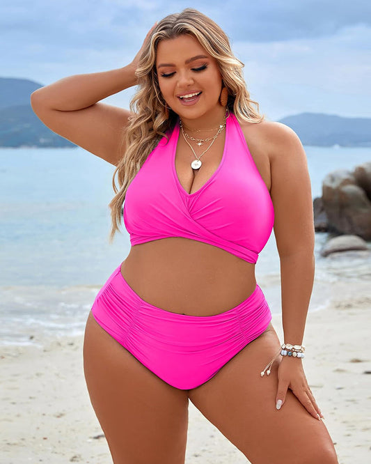 👙 Бански костюм с висока талия Tummy Tuck