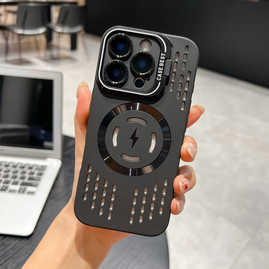💥Мек силиконов защитен калъф за iPhone (светкавично магнитно зареждане)📱