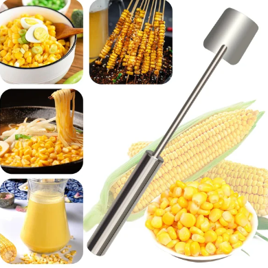 🔥🌽Лесно за почистване ренде за царевица с дълги дръжки от неръждаема стомана