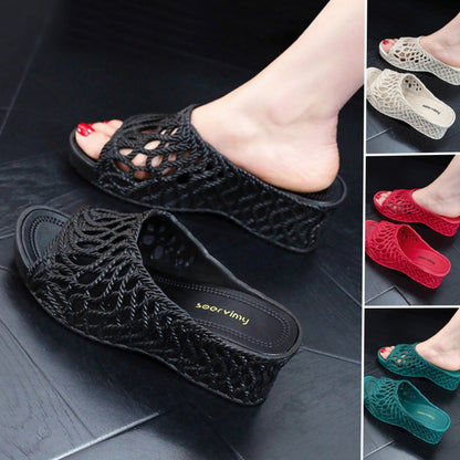 🩴Комфортни дамски сандали с клин за изрязване на платформата