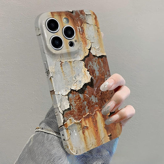 🔥Vintage Rust iPhone твърд калъф