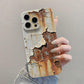 🔥Vintage Rust iPhone твърд калъф