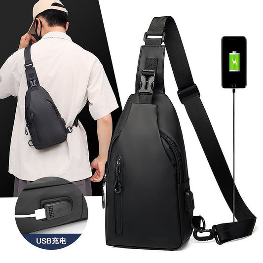 🎒Waterproof Shoulder Bag - За всички ваши ежедневни нужди