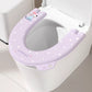 🚽Водоустойчив калъф за тоалетна седалка с печат за домашна употреба