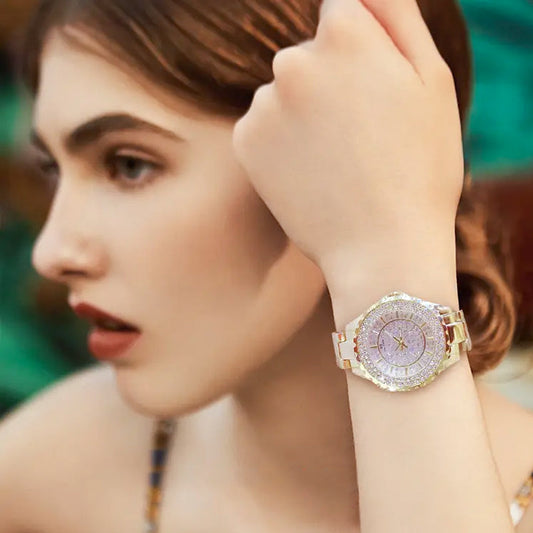 ⌚✨Луксозен дамски часовник с диаманти
