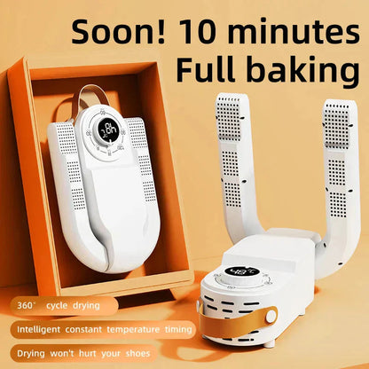 🔥 Интелигентна сушилня за обувки, бързо сушене и стерилизация