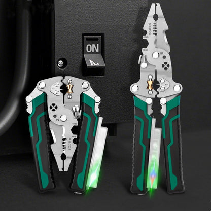 ✨Многофункционален сгъваем инструмент за отстраняване на изолация с възможност за тестване под напрежение