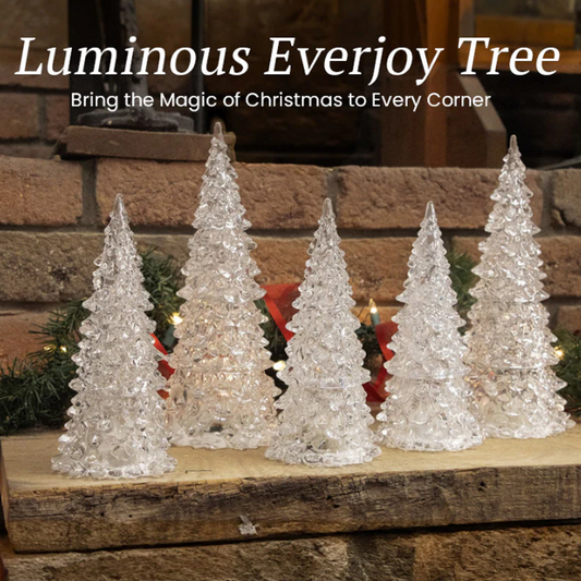 🎄🔥Акрилни коледни елхи LED светлини