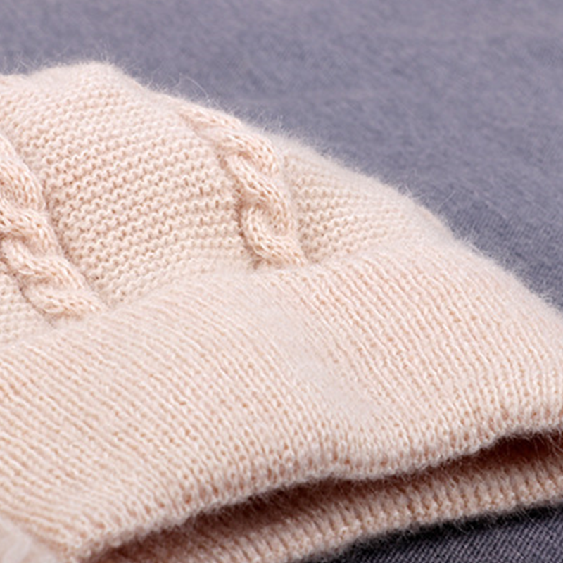 👒 2-in-1 Hooded Knit Hat with Neck Warmer—Thick Knit, Windproof and Warm 🧣