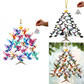 🦜Акрилна коледна украса с колибри✨