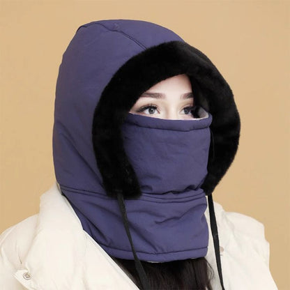 🔥Plush-lined Thickened Thermal Hat with Face Mask for Men and Women