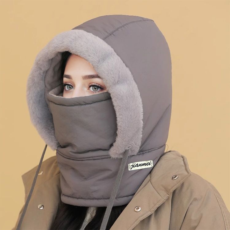 🔥Plush-lined Thickened Thermal Hat with Face Mask for Men and Women
