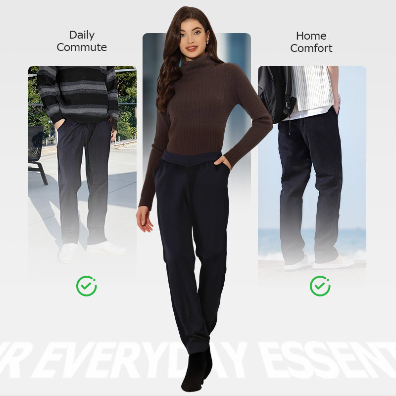 💖Unisex Solid Color Windproof Thermal Pants
