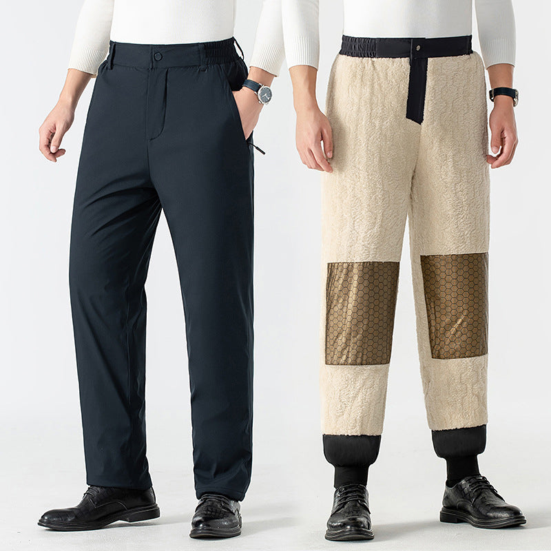 Men’s Cozy Thermal Pants With Graphene Knee Pads👖