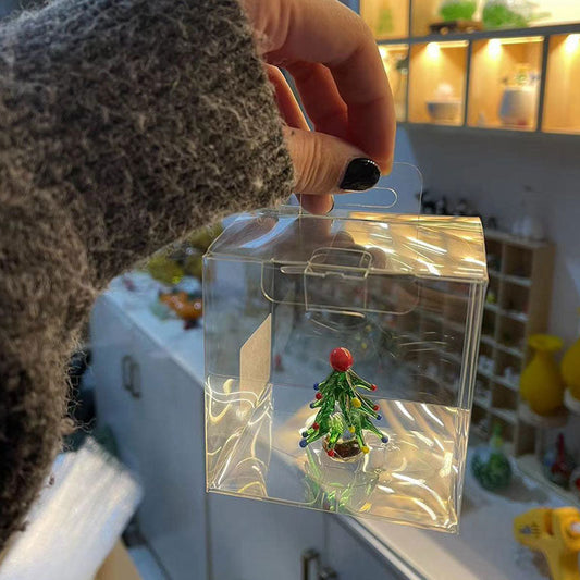 Креативни стъклени украшения за коледна елха🎄
