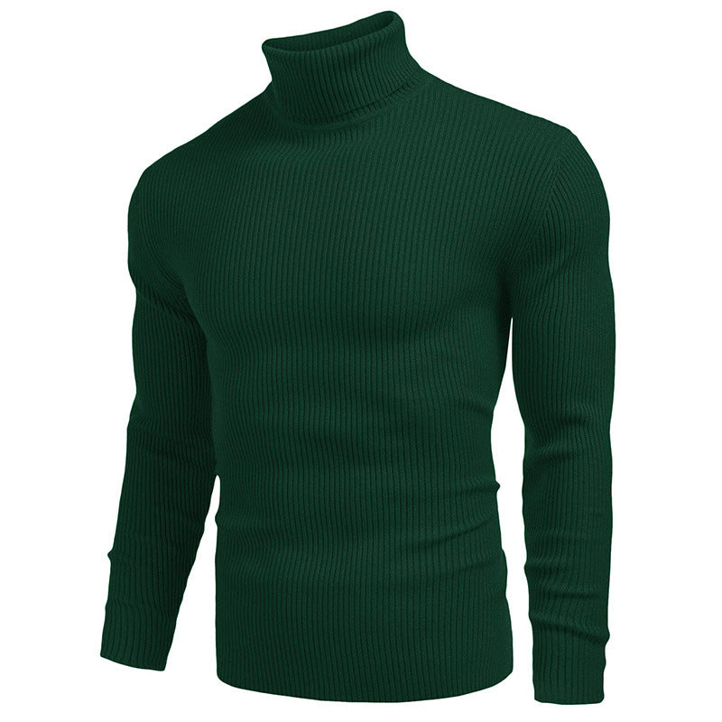 💖  Men's Soft Knit Turtleneck Sweater
