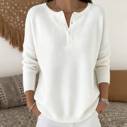 ✨Women's Button V-Neck Knit Sweater