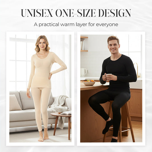 🔥Унисекс комплект термобельо с постоянна температура 37°C (горна и долна част)