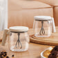 ☕Cana de cafea portabilă cu agitator electric și mâner